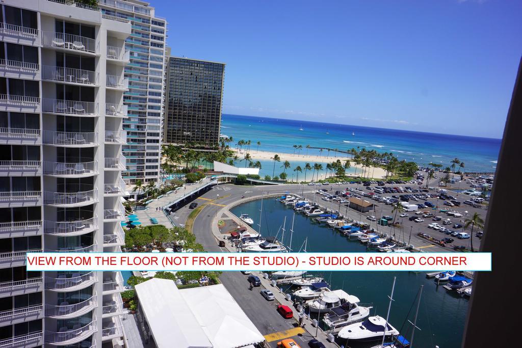 Waikiki Studio At Ilikai Marina - Great Apartment By The Beach - See Low End Price! Honolulu Pokoj fotografie